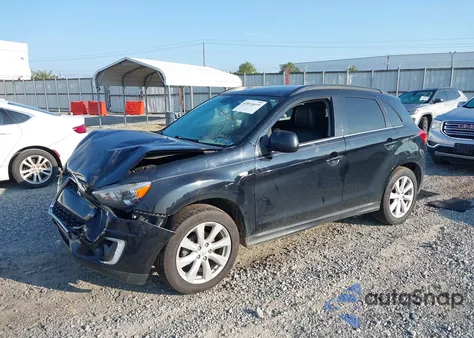 2015 Mitsubishi Outlander Sport Se from USA, damaged, VIN 4A4AR4AU1FE002573